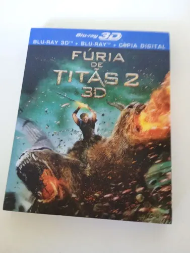 Fúria De Titãs 2 ( 3D) +Blu Ray <br>
