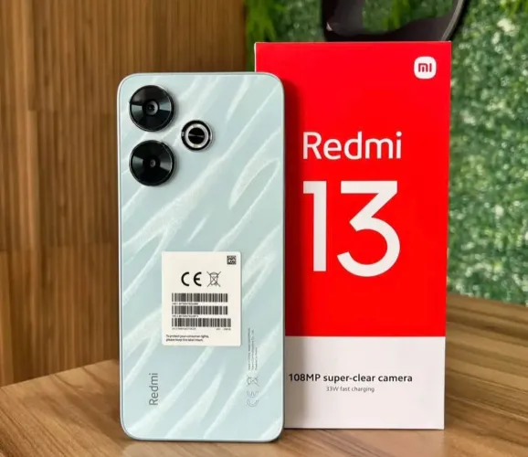 Telefone Xiaomi Redmi 13 256GB/8RAM Aparelho Lacrado Dual Sim  