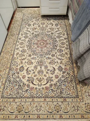 Tapete persa de luxo Nain 9LÃ - E - E 2,60 X 1,55