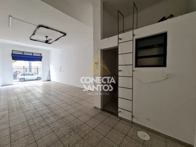 Loja de Rua no Macuco em Santos, Cod: 132