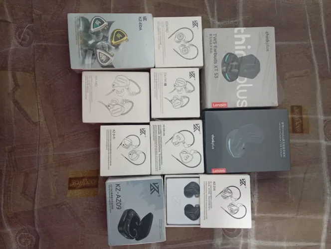 Fones Profissionais KZ Para Retorno de Palco, Jogos e Músicas