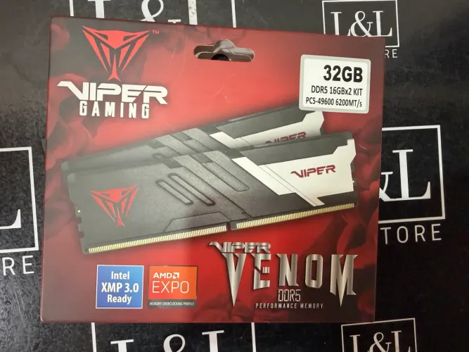 2X16GB VIPER GAMING VENOM 6200MHZ