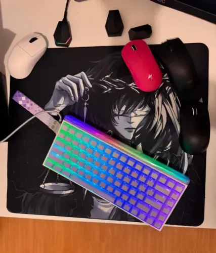 Teclado Magnetico *NOVO* Aula Hero 84he 75% 128k 8khz RT SNAPKEY SOCD rgb
