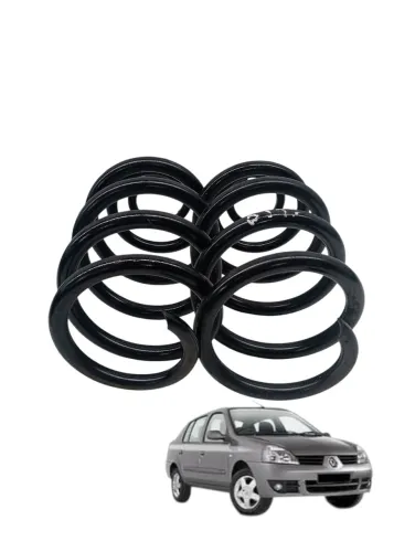 Par Mola Traseira Renault Clio 1.0  2004 2005 2006