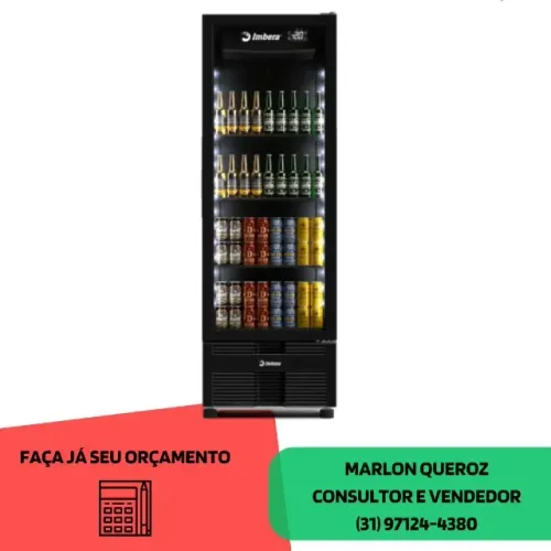 Cervejeira 454 Litros Bivolt Imbera All Black