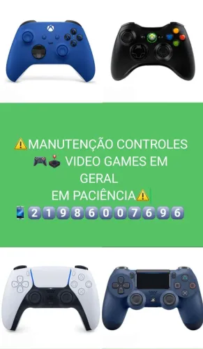 Manutenção joysticks ((paciencia))
