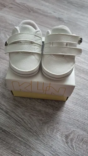 Tênis Infantil Klin Branco - Novo!