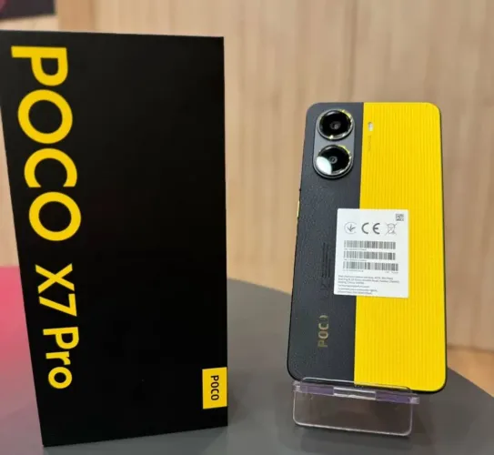 Celular Poco x7 pro NFC versão Global 08/256 lacrado Brindes e Entrega Grátis 