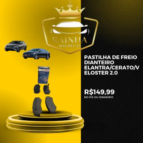 Pastilha de Freio Dianteiro Elantra/Cerato/Veloster 2.0