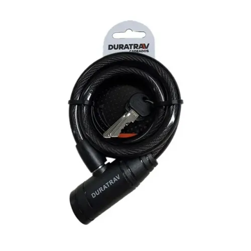 Cadeado DURATRAV Espiral Chave Ka2 12x1000mm