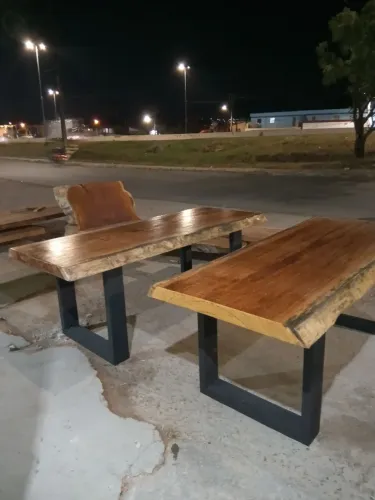 Mesa rustica pronta entrega.