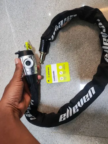 Cadeado corrente para bicicleta ou moto eleven