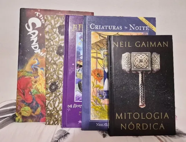 Conjunto Neil Gaiman: Prelúdio, Bela Adormecida, Festa da Delírio, Mitologia Nórdica e +