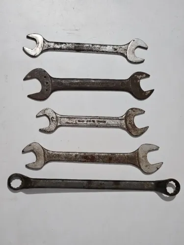 Conjunto de chaves de boca, diversos tamanhos mecânico, serviços