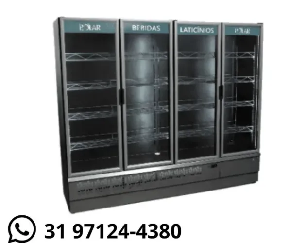 Refrigerador Expositor 4 Portas Polar 220v