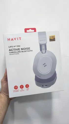 Fone de ouvido Bluetooth 5.4 Purple Havit