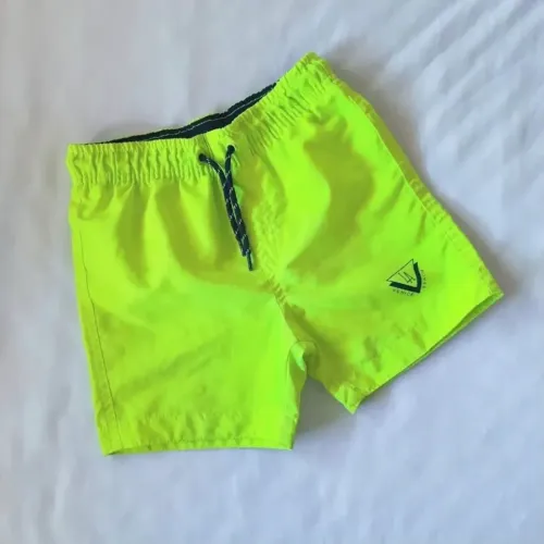 Shorts de banho Neon - Tam 3-4 anos