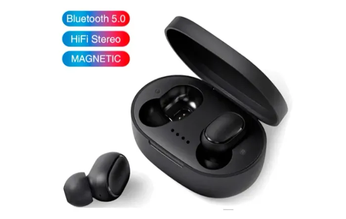  Fones de Ouvido TWS A6s Bluetooth 5.0, Cancelamento Ruído e Microfone  