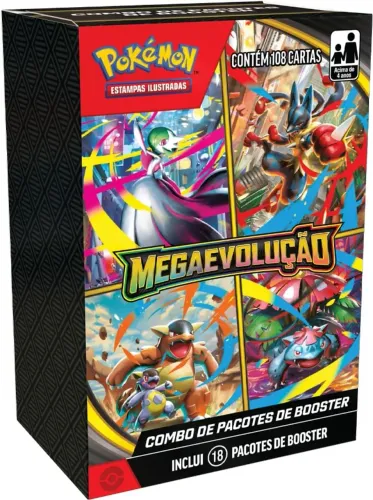 Booster Box Pokemon Megaevolução