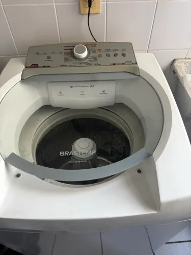 Máquina de lavar Brastemp 11 kg cesto inox