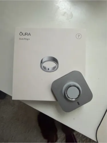 OURA RING 4 SILVER / TAMANHO 9 e 8
