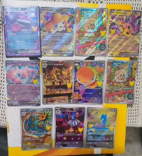 Cards Pokémon Coleções 30 Anos