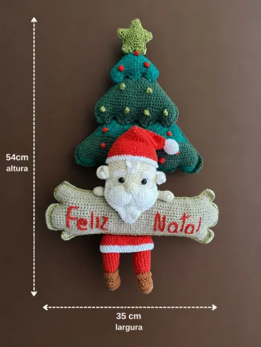 Enfeite porta Natal