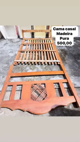 Cama madeira pura