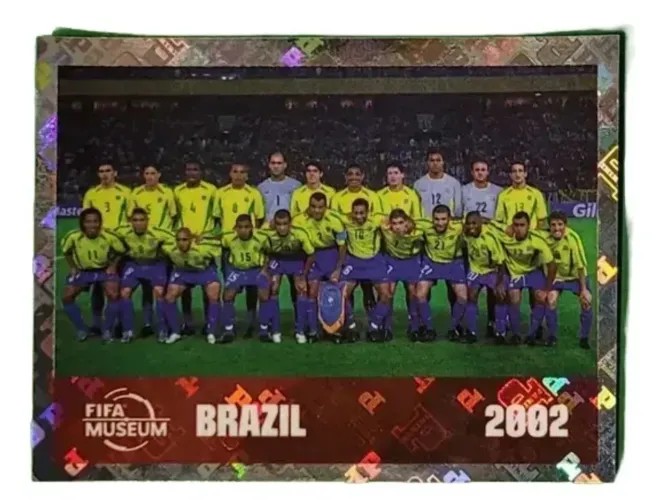 Figurinha Brilhante Seleção Brasileira 2002 - FWC 16 - Copa 2026 - Panini