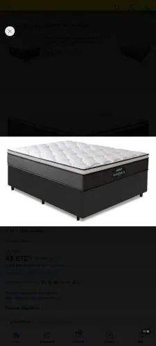 Cama de Casal Semi Nova