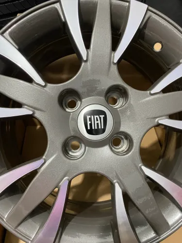 Jogo de rodas r14 Fiat novas