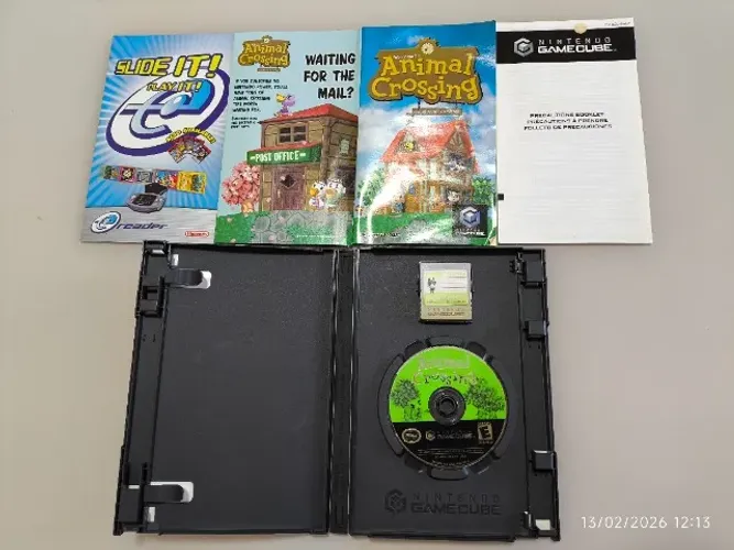 Animal Crossing USA - GameCube - completo na caixa (CIB) - Com memory card original