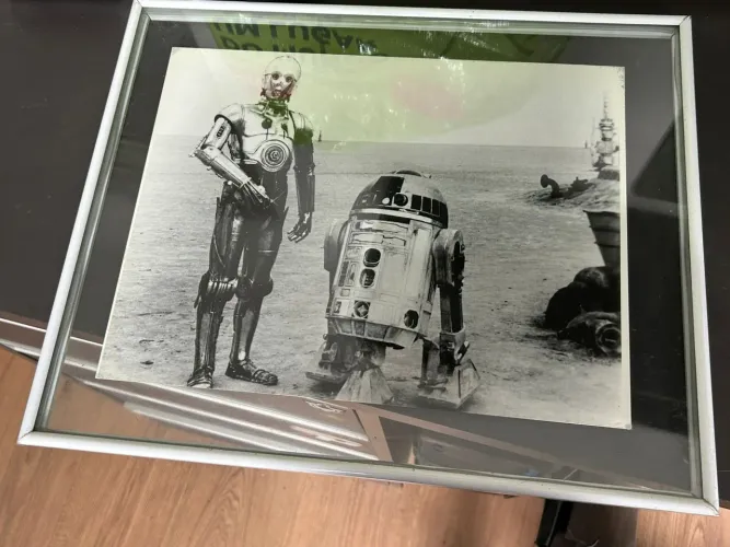 Quadro Star Wars - R2D2 e C3PO