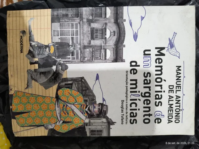 Livro Romance Memória de sargento de milícia
