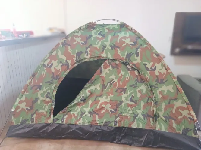 Barraca de acampamento 4-5 pessoas A<br><br>Largura: 200 cm<br><br>Comprimento: 200 cm