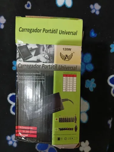 Carregador Universal Para Notebook (Novo)