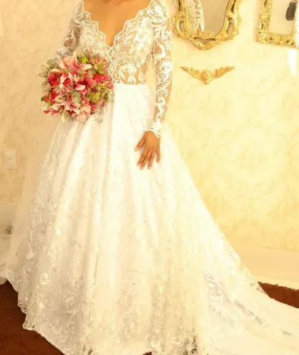 Vestido de noiva princesa