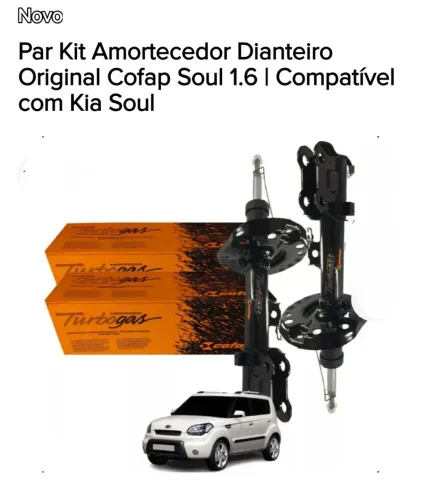 Par de amortecedores Kia Soul
