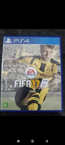 Jogo mídia física fifa 2017 para ps4 jogo em estado de novo 