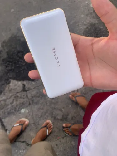 Bateria portátil VX CASE Original, 10.000 mAh com indução ok.