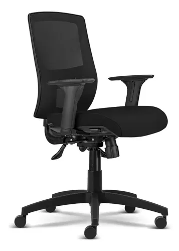 Cadeira Giratória Apollo Home Office, Courvin, Tela Caderode (Usado)