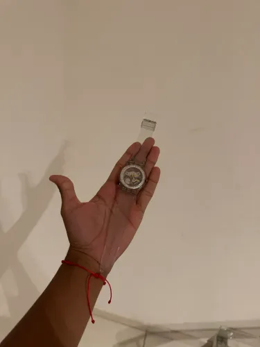 Relógio Swatch Clearly Gent SO28k100 Cor da pulseira: cor da moldura transparente