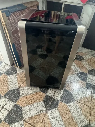 Adega nova é grande