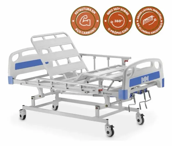 Cama hospitalar DX3 03 Movimentos DellaMaed