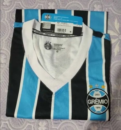 Camiseta grêmio nova tricolor original tamanho g