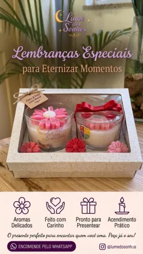 Velas aromatizantes
