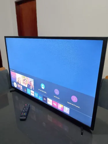 TV SMART 43 POLEGADAS SAMSUNG PERFEITA, IMAGEM INCRÍVEL.