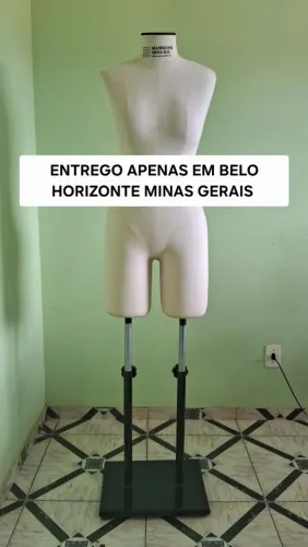 MANEQUIM PROFISSIONAL MOULAGE ALFINETÁVEL MEIA PERNA 