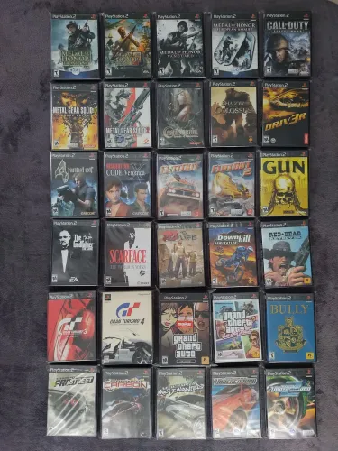 Jogos originais PS2 (Preços na Descrição)
