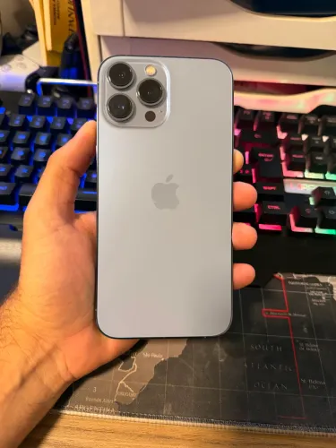 iPhone 13 Pro Max 128 Gb azul lindo